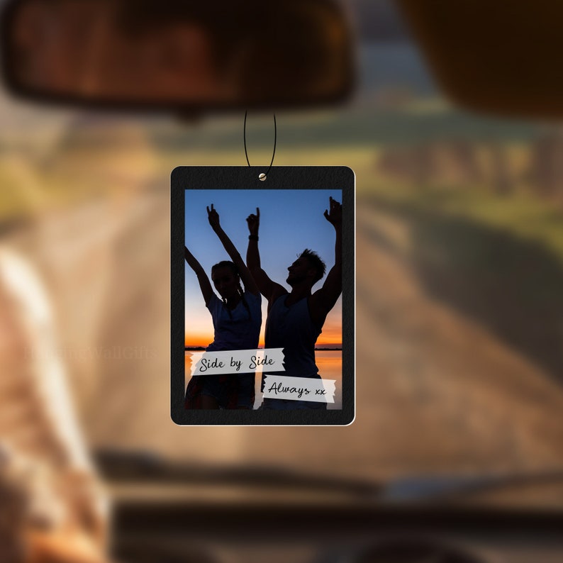 Custom Air Freshener - Air Freshener Personalize Gift, Air Freshener Custom from Photo, Personalize Car Accessory Gift, Couple Gift