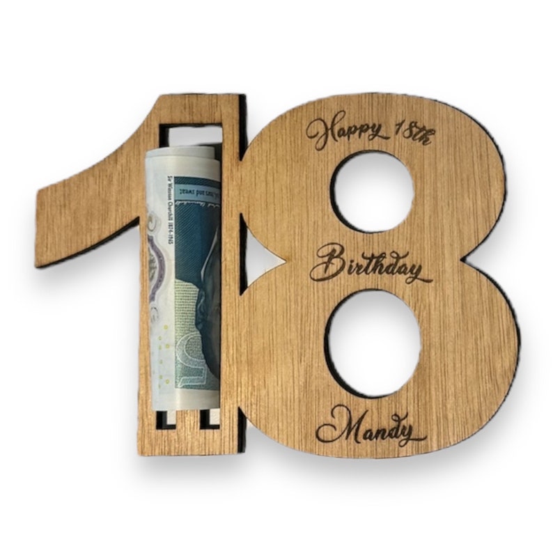 18th Birthday Gifts Girls Money Holder Wallet Milestone Special Age 16th 21st