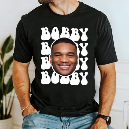 Custom Face Name Shirt Comfort Colors Custom Picture Personalized Custom Gifts Custom Birthday Bachelor Party Photo Face Shirt Couple Shirt