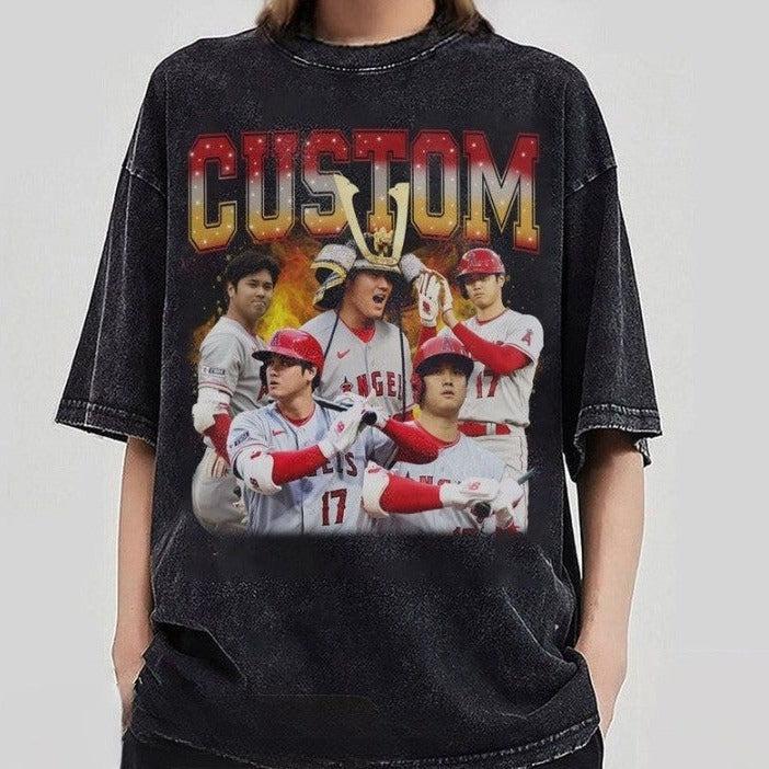 Custom Boyfriend Face Play Baseball T-Shirt, Custom Your Photo T-Shirt, Custom Own Your Bootleg T-Shirt, Retro Custom Shirt il_794xN.6042185233_d5ns.jpg?v=1719371460