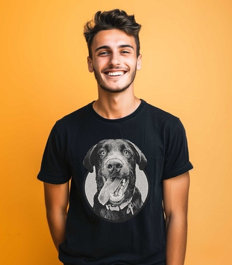 Custom dog shirt caricature personalized pet lover gift customized dog t shirts for humans il_794xN.6051751663_m131_1.jpg