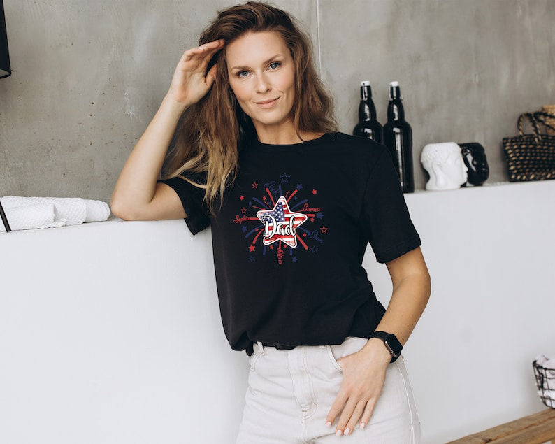 Custom USA Family Matching Shirt, 4th of July Family Shirt, Family Reunion Shirt, Usa Flag Shirt, Republican Shirt, Patriotic Shirt