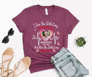 Personalized Memorial Remembrance Shirt, In Loving Memory Shirt, CUSTOM Funeral Tee, Custom Photo Memorial Shirt,Personalized RemembranceTee