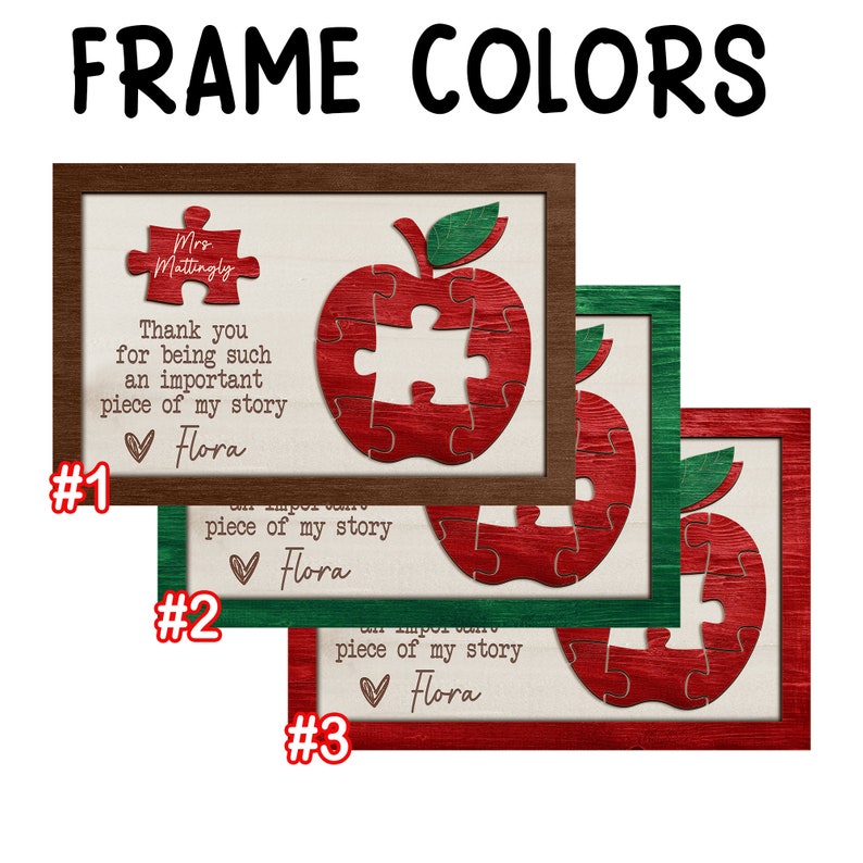 Personalized Teacher Back To School Gifts, Teacher Gift Wooden Sign,Thank You For Being An Important Piece Of My Story,Gift For Teacher Week