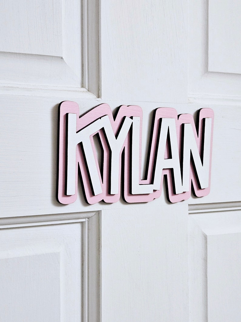 Kids Door Sign | Name Sign For Door | Nursery Door Sign | Kids Room Sign | Playroom sign | Nursery sign