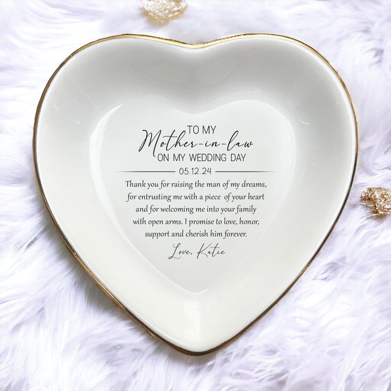 Personalized Gifts For Mother in Law/Mother of the Groom Gift/Wedding Gift from Bride/Bonus Mom Gifts Wedding/Thank You For Raising The Man