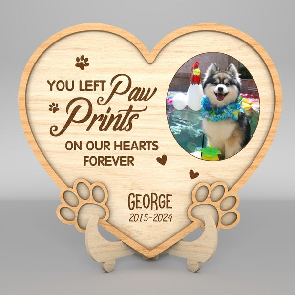 Personalized Custom Pet Loss Wooden Sign, Dog Memorial Sign, Loss Of Dog, Pet Memorial Gifts