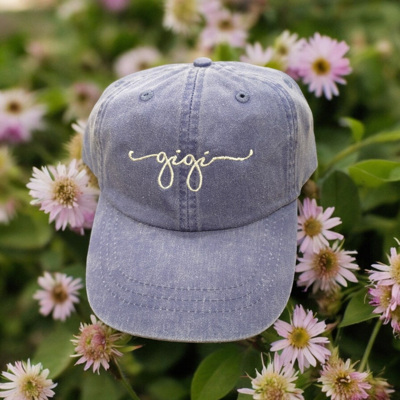 Embroidered Mama, Gigi, Grandma, Mommy, Nana Baseball Cap - Mama Hat, Gigi Hat - Custom Mother's Day Gift - Personalized Gifts - Custom Hat il_794xN.6086180094_b8ck.jpg