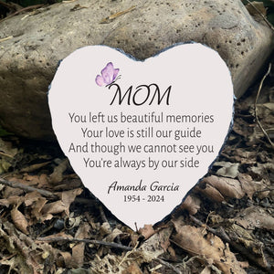 Sympathy Gifts for Loss of Mom, Personalized Garden Memorial Stone for Mother Memorial Gifts