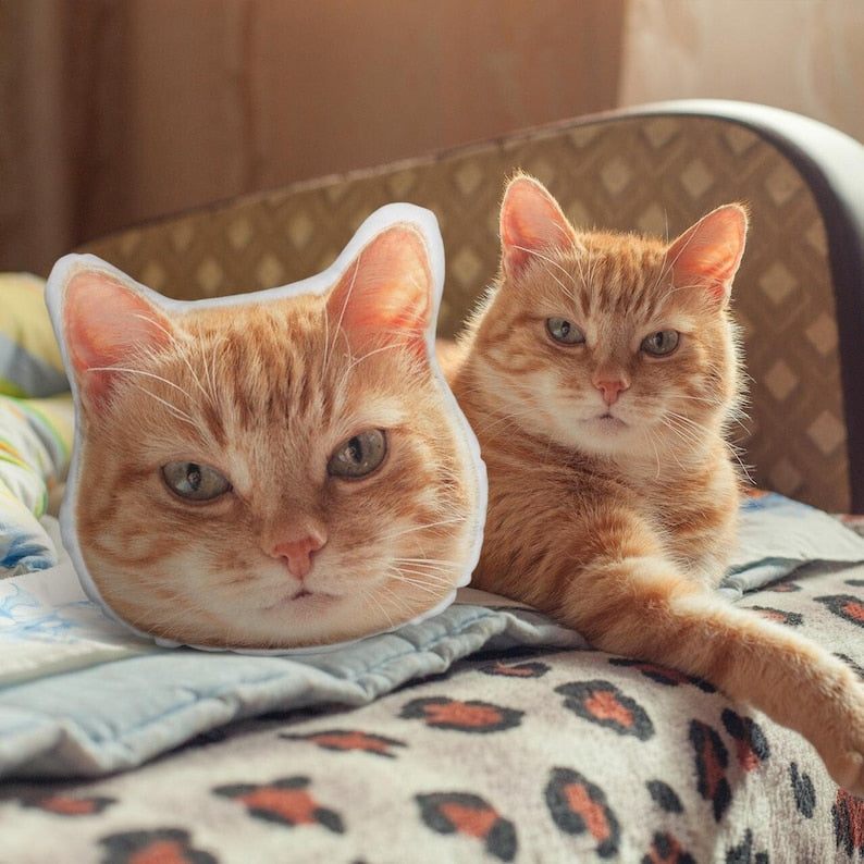 Custom Cat Face Personalized Pet Large Photo Pillow, Dog Pillow, Cat Pillow,Home Decor | Double-sided Print, Valentine's Day Gift, Hospital Gift Cat Lovers Gift il_794xN.6093362516_neay.jpg