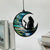 Personalized Cat Memorial Suncatcher, Gift For Cat Lovers, Cat Loss Gift, Loss of Pet Sympathy Gift, Handcrafted Suncatchers