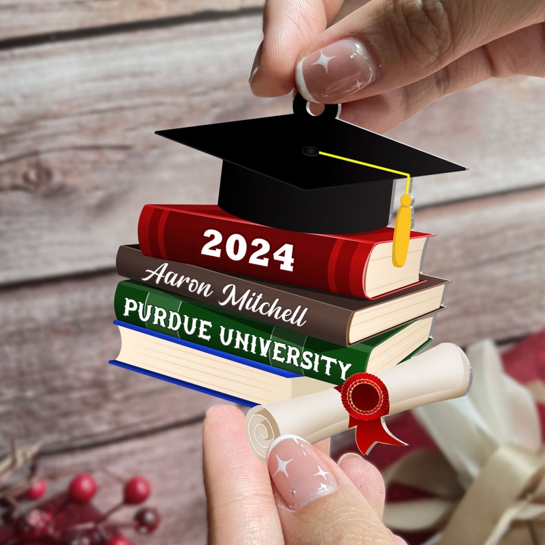Personalized Graduation Ornament 2025, High School Graduation Gift, College Graduation Gifts,New Graduate Gift, Graduation Gifts For Her,Him