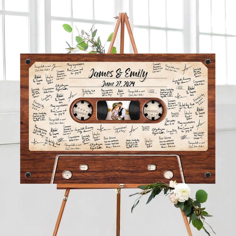 Wedding Guest Book Alternative Wood Rustic Wedding Decor Personalized Guest Book Signs Wedding Guestbook Alternative Wedding Decorations