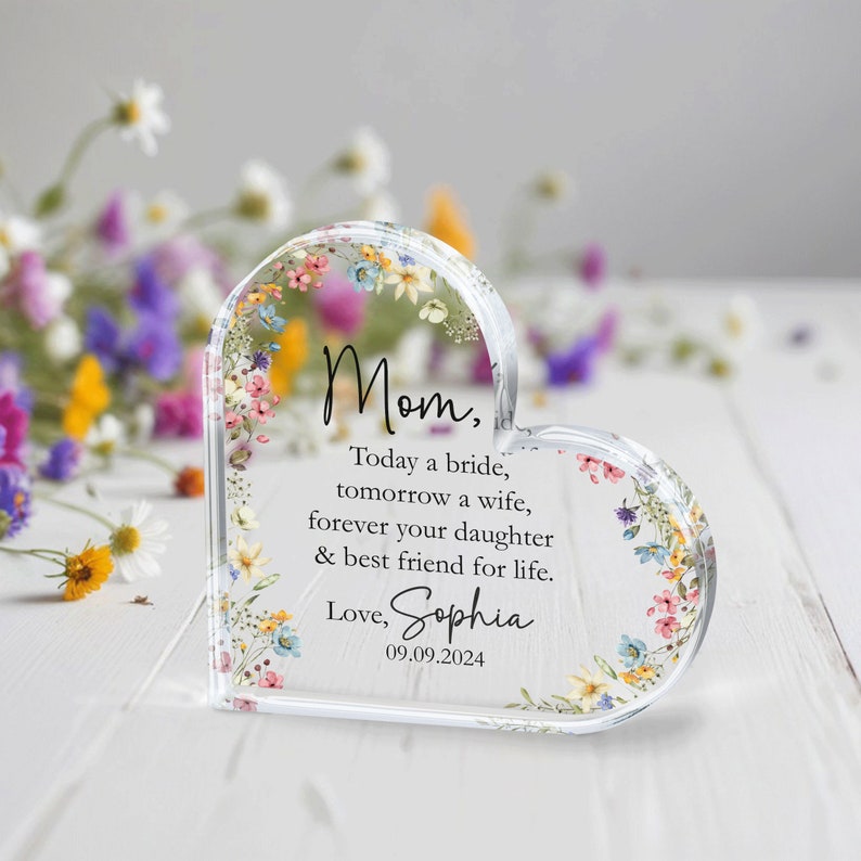 Personalized Mother of the Bride Gift, Mother of the Bride Gift, Wedding Gift for Mother of the Bride, Wedding Keepsake Gift from Bride