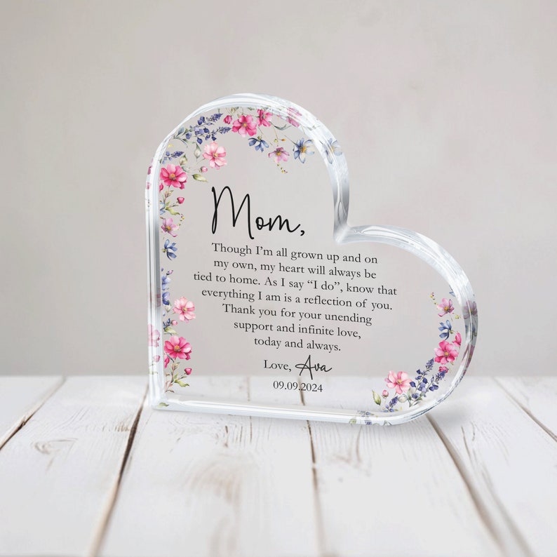 Personalized Mother of the Bride Gift, Mother of the Bride Gift, Wedding Gift for Mother of the Bride, Wedding Keepsake Gift from Bride