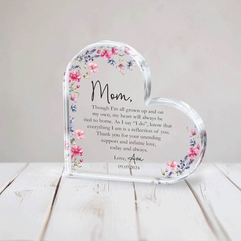 Personalized Mother of the Bride Gift, Mother of the Bride Gift, Wedding Gift for Mother of the Bride, Wedding Keepsake Gift from Bride