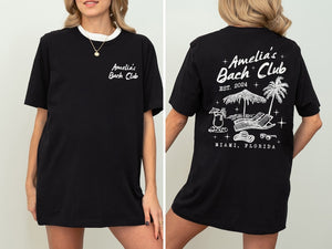 Custom Beach Bachelorette Shirts, Beach Bride Shirt, Bachelorette Party Shirt, Bach Club Bachelorette Gift, Beach Bride and Bridesmaid Gifts