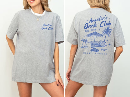 Custom Beach Bachelorette Shirts, Beach Bride Shirt, Bachelorette Party Shirt, Bach Club Bachelorette Gift, Beach Bride and Bridesmaid Gifts