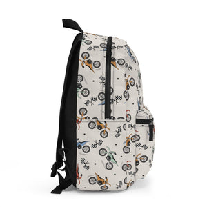 Personalized Backpack dirt bike, Back to school boys bag Kids toddler Backpack, Gifts for kids Girls and Boys Backpack, custom daycare bag