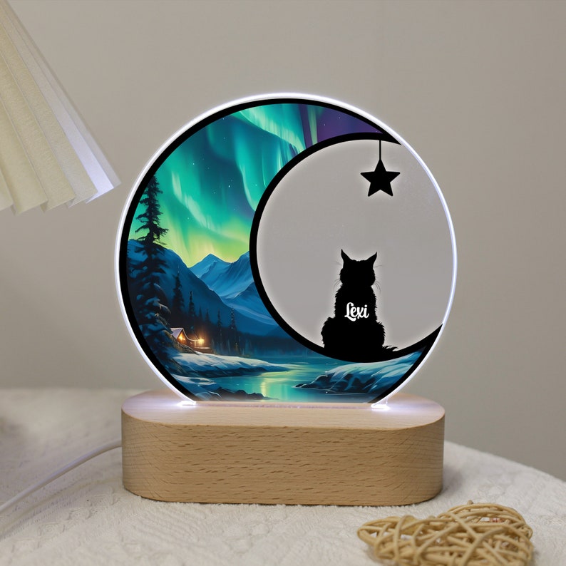 Personalized Dog Remembrance Gift Night Light, Custom Loss of Dog Sympathy Plaque, Pet Memorial LED Lamp Gift, Cat Dog Lovers Pet Ornament il_794xN.6106536833_6b31.jpg