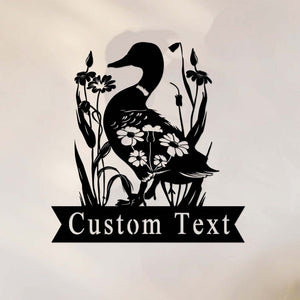 Custom Duck Coop Sign,Metal Duck Quack House Sign,Personalized Duck Farm Sign Decor,Quack Shack Sign,Cabin Farmhouse Decor,Duck Hutch Sign