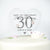 Personalised 30th Anniversary Cake Topper, Pearl Anniversary Cake Topper, Wedding Cake Topper, 30th Anniversary Gifts, Cake Decorations