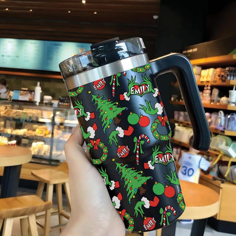 Personalized Christmas 40oz Tumbler, Funny Name Grinchmas Tumbler, The Mean One Tumbler, Christmas Cup Holiday Gifts Kid il_794xN.6109062874_9q1x.jpg