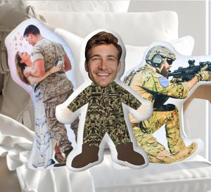 Custom Face Pillow Photo Pillow Custom Body Pillow Custom Military Pillow Custom Pillow Military Wives gift Military Spouse Gift Military il_794xN.6120270386_fu82.jpg