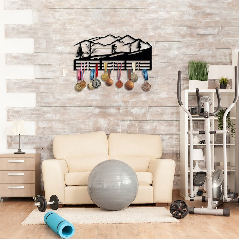 Personalized Medal Hanger, Medal Display,Metal Holder,Personalized Sports Medal Display Hanger,Custom Name Medal Hanger,Custom Medal Display