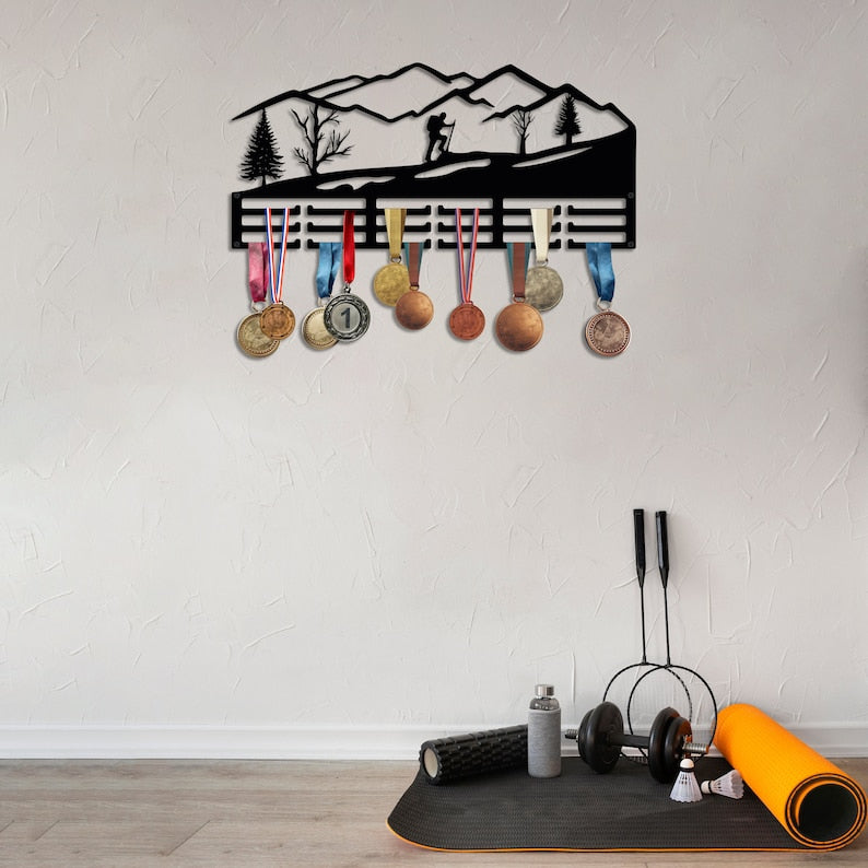 Personalized Medal Hanger, Medal Display,Metal Holder,Personalized Sports Medal Display Hanger,Custom Name Medal Hanger,Custom Medal Display