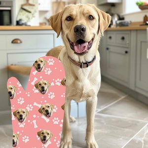 Personalized Dog Mitt, Custom Oven Mitts For Your Cute Dog, Dog Gift, Cat Gift, Gift For Dog Lovers, Christmas Gift