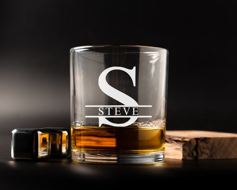 Congrats On Being My Husband Whiskey Glass, Personalized Gifts for Him, Husband Gift from Wife, Birthday Gift, Anniversary Gifts for Him