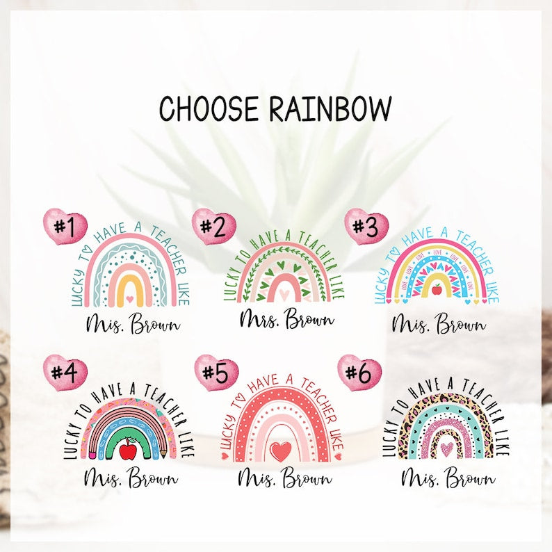 Thank You Teacher Gifts,Teacher Appreciation Gift,Custom Plant Pot, Flower Pot for Teacher, End Of Year Gift for Teacher, Thank You Gifts