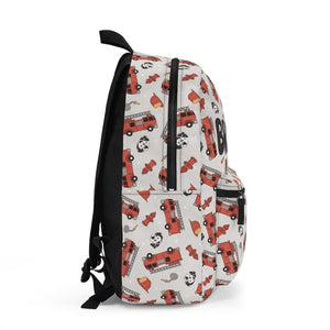 Personalized Backpack fire truck, Back to school boys bag Kids toddler Backpack, Gifts for kids Girls and Boys Backpack, custom Daycare bag