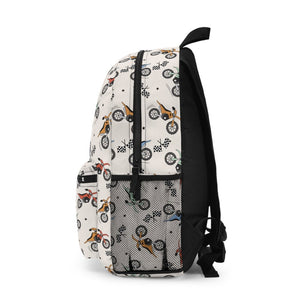 Personalized Backpack dirt bike, Back to school boys bag Kids toddler Backpack, Gifts for kids Girls and Boys Backpack, custom daycare bag
