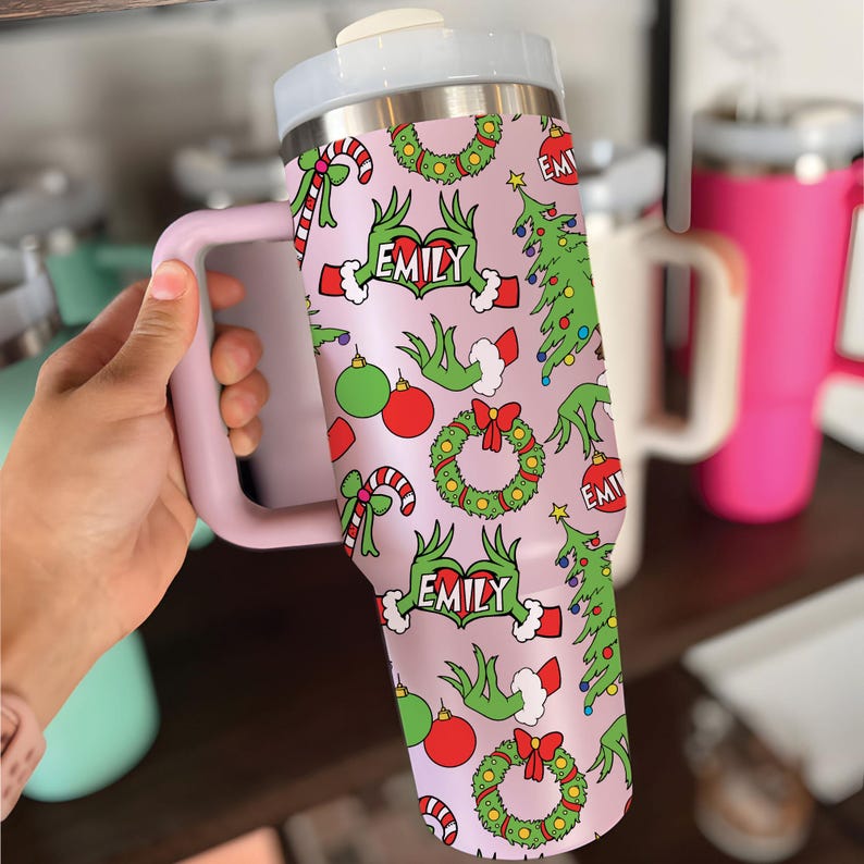 Personalized Christmas 40oz Tumbler, Funny Name Grinchmas Tumbler, The Mean One Tumbler, Christmas Cup Holiday Gifts Kid il_794xN.6157163929_qnft.jpg