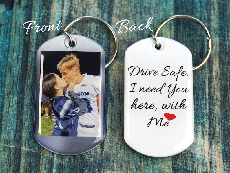 Boyfriend Keychains, Gift For Boyfriend, Anniversary Gift, Key Chain, Gift For Him, Photo, Photo gift, Personalized, Custom, picture