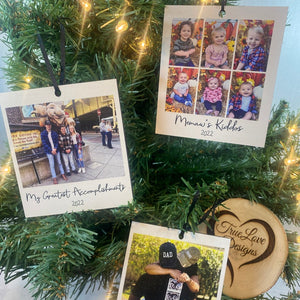 Family Photo Style Ornament | Portrait Christmas Ornament | Personalized Ornament | Picture Ornament | Family Ornament Custom Photo Gift