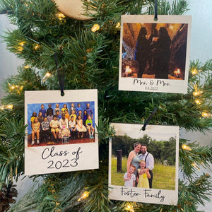 Family Photo Style Ornament | Portrait Christmas Ornament | Personalized Ornament | Picture Ornament | Family Ornament Custom Photo Gift
