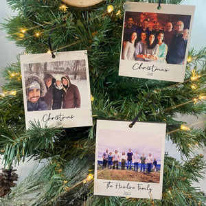 Family Photo Style Ornament | Portrait Christmas Ornament | Personalized Ornament | Picture Ornament | Family Ornament Custom Photo Gift