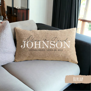 Engagement Gift for Couple, Custom Wedding Gift, Custom Couple Pillow,Personalized Pillow,Anniversary Gift, Bridal Shower Gift,Newlywed Gift