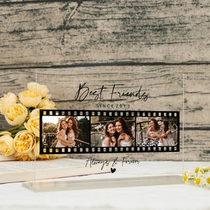 Best Friend Photo Collage, Friends Gift Valentines Day, Custom Photo Gift for Best Friend, Soulmates, Best Friend Birthday Gift, Moving Gift