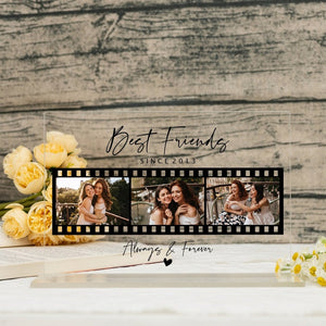 Best Friend Photo Collage, Friends Gift Valentines Day, Custom Photo Gift for Best Friend, Soulmates, Best Friend Birthday Gift, Moving Gift