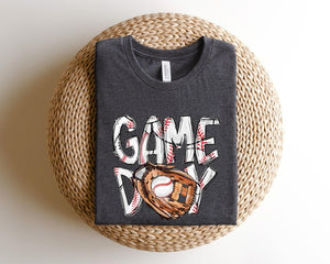 Baseball Shirt, Baseball Game Day Shirt for Women, Baseball Game Day T-shirt, Baseball Mom Shirt, Game Day Baseball, Game Day Tee for Women