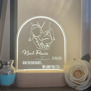 Angel Baby Sympathy Gift, LED Light, Miscarriage Keepsake, Memorial Gift