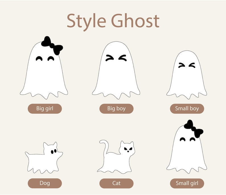 Haloween Family Name Sign, Halloween Decor, Halloween Ghost Sign, Gift For Family, Farmhouse Decor, Family Gift