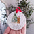 Personalised Dogs First Christmas Bauble, Puppy's 1st Xmas Tree Decoration, Multiple Breeds Available - Swipe to See