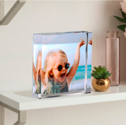 Photo Gifts, Custom Photo Block Acrylic, Acrylic Block Wedding Gift, Gifts for Couples, Anniversary Gift, Gifts for Her