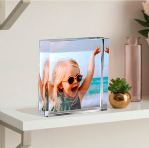 Photo Gifts, Custom Photo Block Acrylic, Acrylic Block Wedding Gift, Gifts for Couples, Anniversary Gift, Gifts for Her