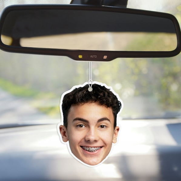 Custom Car Air Freshener, Car Scent, Gifts for Dad, Mom Car Air Freshener, Custom Car Freshie Picture Freshener Personalized Car Accessories